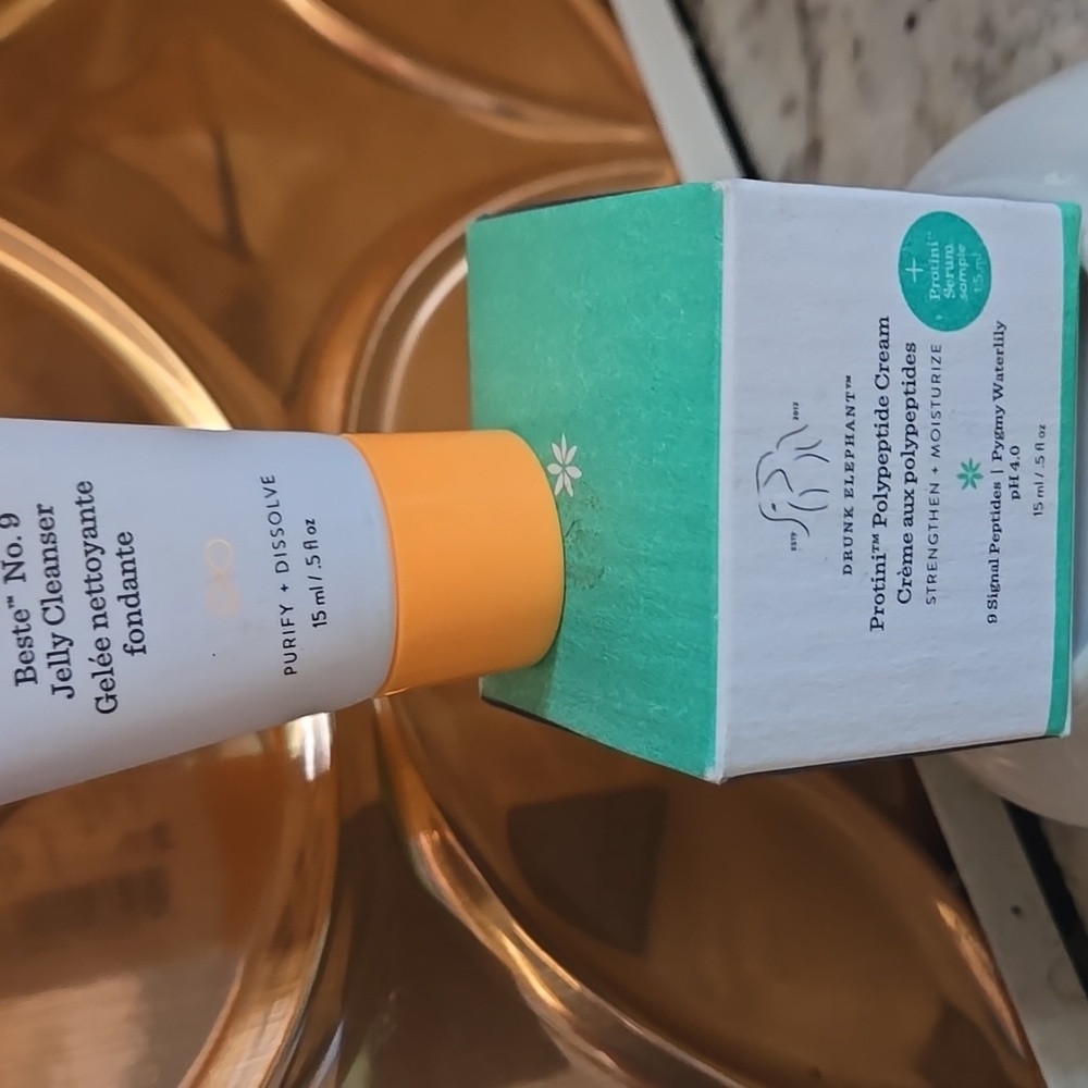 Drunk Elephant Beste No. 9 Jelly Cleanser And Polypeptide Moisturizer